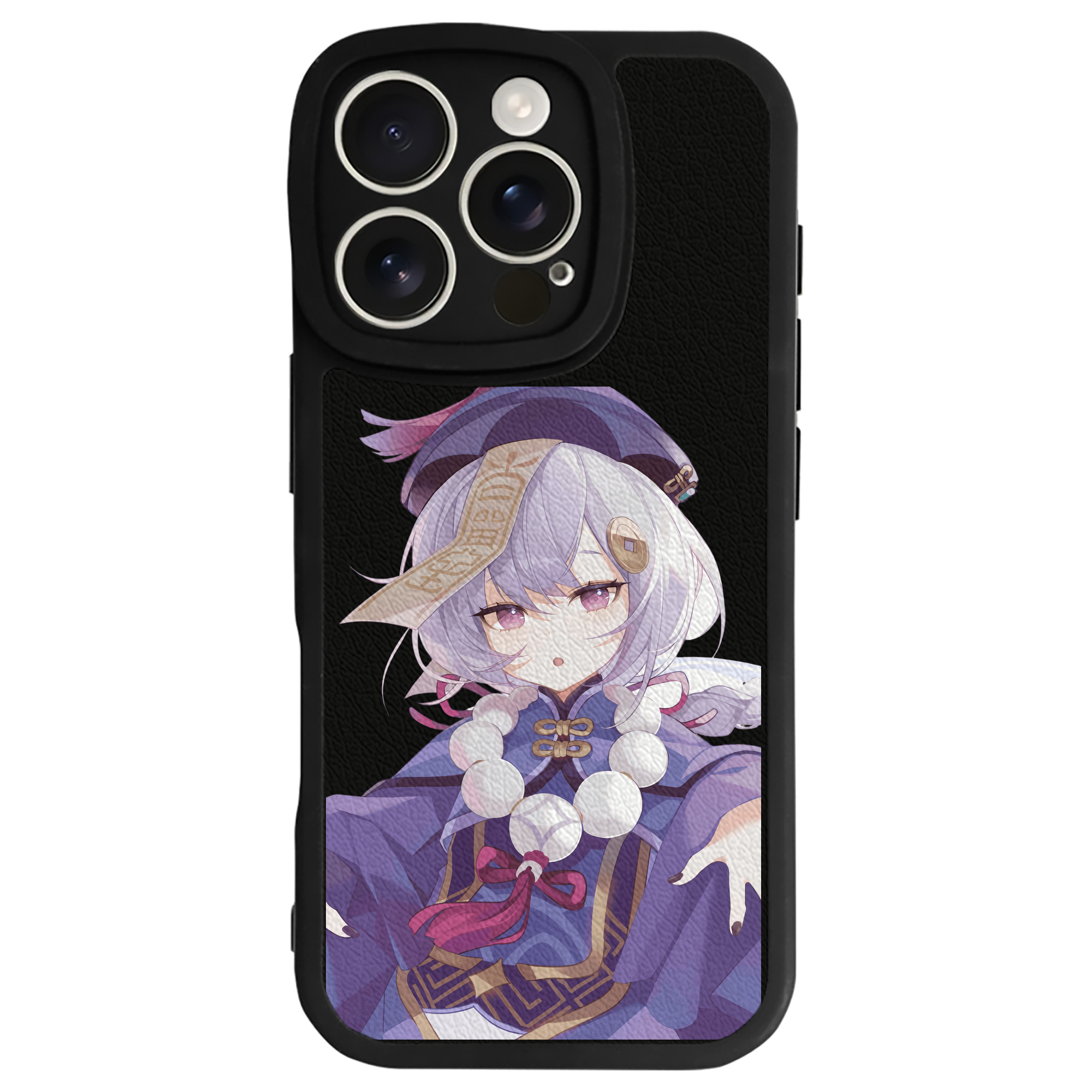 げんし神 七七 なな  genshin Nana 【iPhone 16シリーズ対応】シリコンスマホケース（レザー調） 材質：シリコン